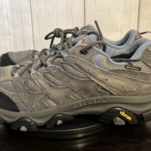 Merrell Women’s Moab 3 Waterproof Hiking Shoes Granite Size 8 NWOT J500160